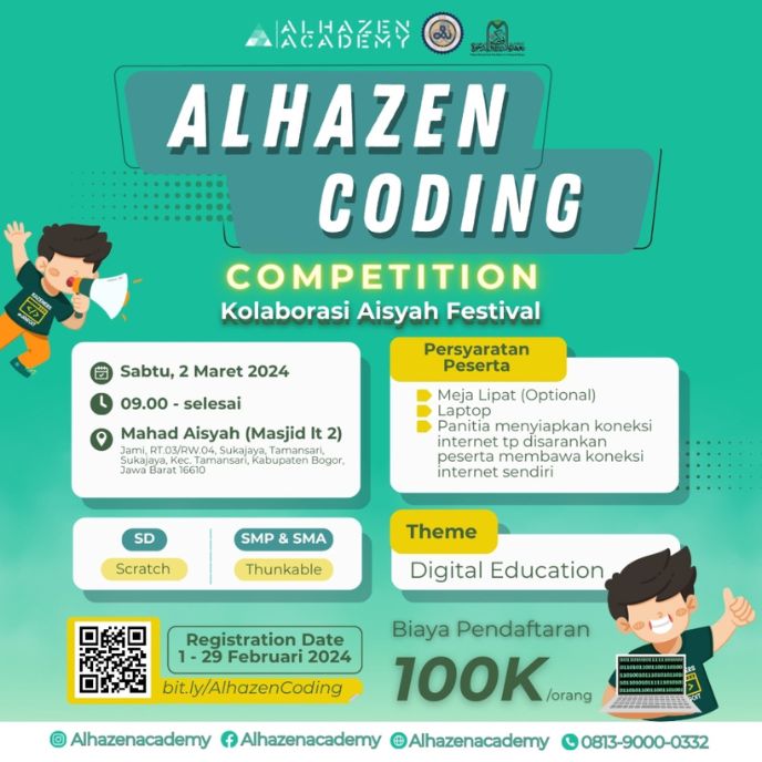 Alhazen Coding Competition Aisyah Festival